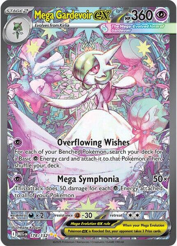 Mega Gardevoir ex (178/132) [Mega Evolutions: Base Set] - The Mythic Store | 24h Order Processing