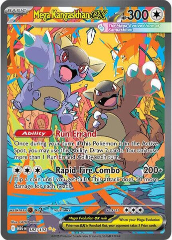 Mega Kangaskhan ex (182/132) [Mega Evolution: Base Set] - The Mythic Store | 24h Order Processing