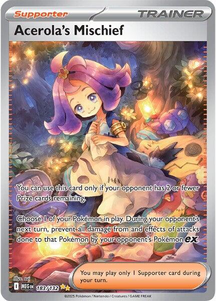 Acerola's Mischief (183/132) [Mega Evolutions: Base Set] - The Mythic Store | 24h Order Processing