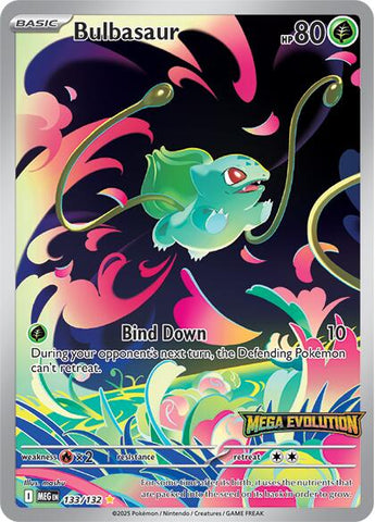 Bulbasaur (133/132) (Mega Evolution) [Mega Evolution: Base Set] - The Mythic Store | 24h Order Processing