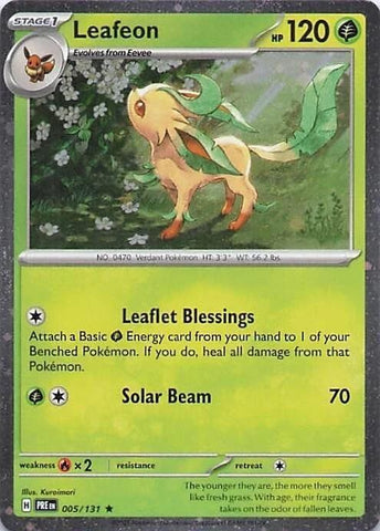 Leafeon (005/131) (Cosmos Holo) [Miscellaneous Cards] - The Mythic Store | 24h Order Processing