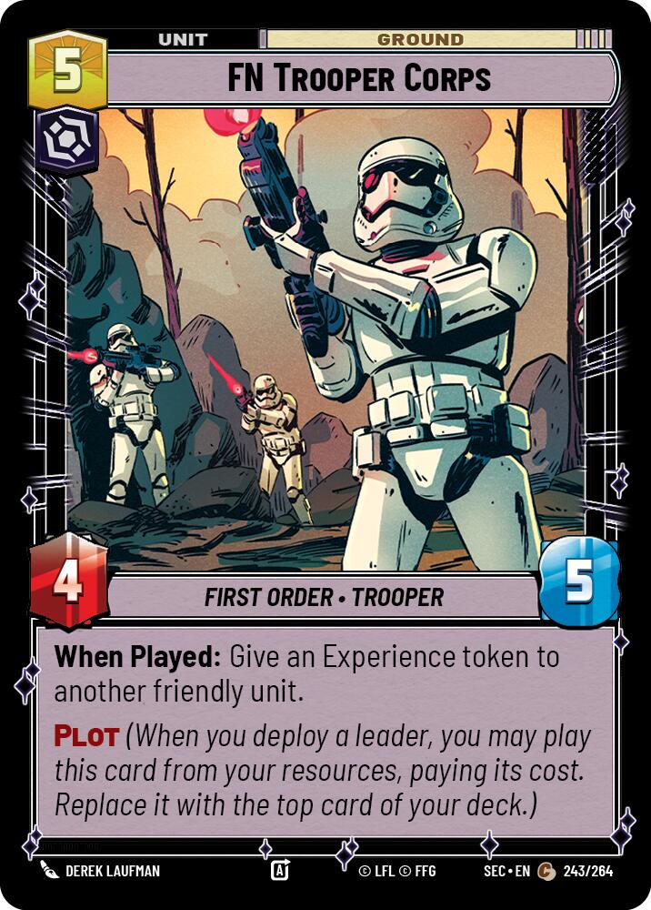 FN Trooper Corps (243/264) (243/264) [Secrets of Power] - The Mythic Store | 24h Order Processing