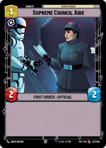 Supreme Council Aide (237/264) (237/264) [Secrets of Power] - The Mythic Store | 24h Order Processing