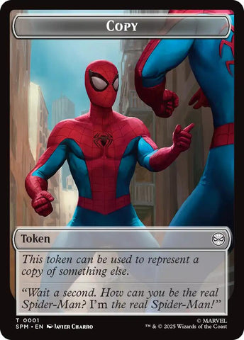 Copy // Human Citizen Double-Sided Token [Marvel's Spider-Man Tokens] - The Mythic Store | 24h Order Processing