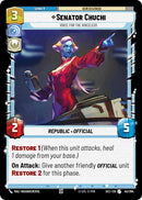 Senator Chuchi (45/264) - Voice for the Voiceless (45/264) [Secrets of Power] - The Mythic Store | 24h Order Processing