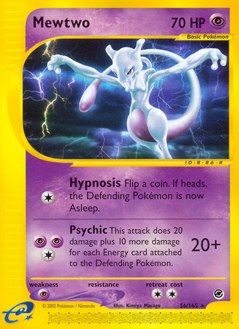 Mewtwo (56/165) [Expedition: Base Set] - The Mythic Store | 24h Order Processing