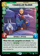 Chancellor Valorum (107/264) - Civil Servant (107/264) [Secrets of Power] - The Mythic Store | 24h Order Processing