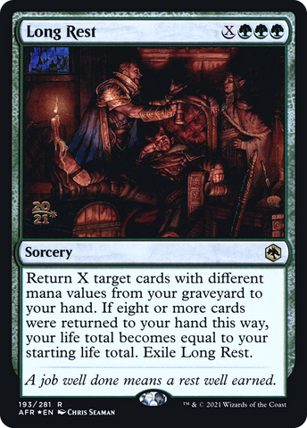 Long Rest [Dungeons & Dragons: Adventures in the Forgotten Realms Prerelease Promos] - The Mythic Store | 24h Order Processing