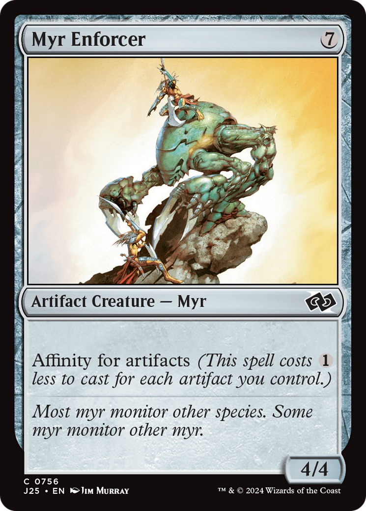 Myr Enforcer [Foundations Jumpstart] - The Mythic Store | 24h Order Processing