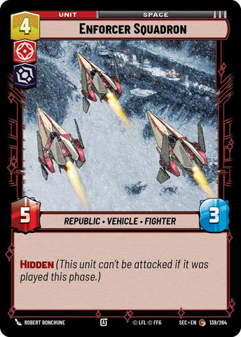 Enforcer Squadron (138/264) (138/264) [Secrets of Power] - The Mythic Store | 24h Order Processing