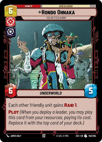 Hondo Ohnaka (140/264) - You Better Hurry (140/264) [Secrets of Power] - The Mythic Store | 24h Order Processing