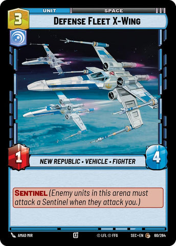 Defense Fleet X-Wing (60/264) (60/264) [Secrets of Power] - The Mythic Store | 24h Order Processing