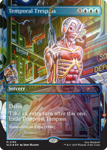 Temporal Trespass (Rainbow Foil) [Secret Lair Drop Series] - The Mythic Store | 24h Order Processing