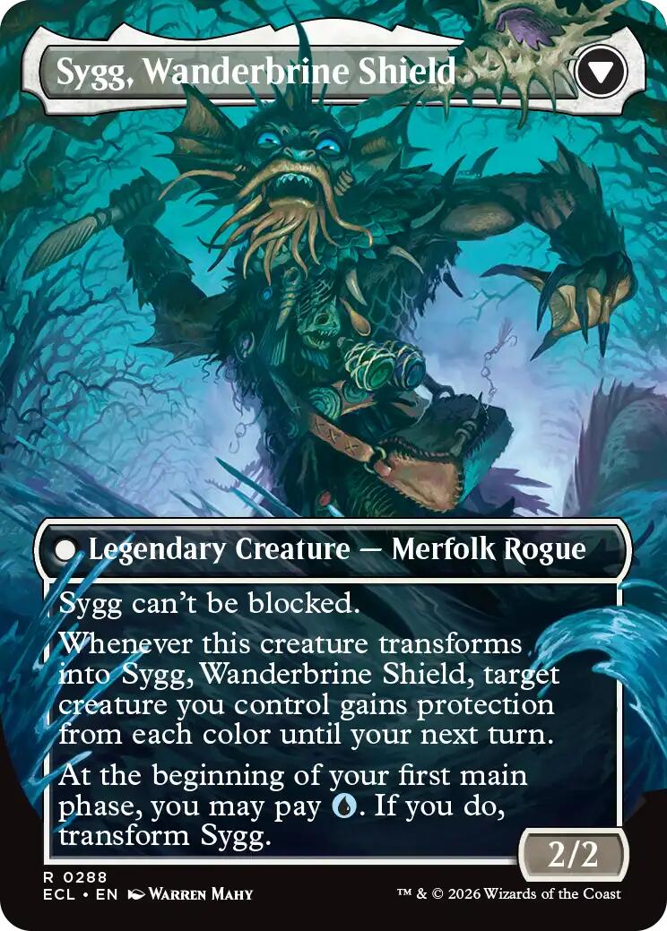 Sygg, Wanderwine Wisdom (Borderless) [Lorwyn Eclipsed] - The Mythic Store | 24h Order Processing