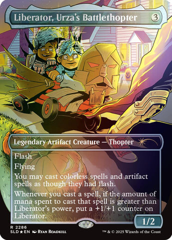 Liberator, Urza's Battlethopter (Rainbow Foil) [Secret Lair Drop Series] - The Mythic Store | 24h Order Processing