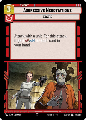 Aggressive Negotiations (179/264) (179/264) [Secrets of Power] - The Mythic Store | 24h Order Processing