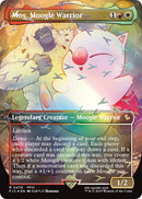 Mog, Moogle Warrior (Borderless) (Chocobo Track Foil) [FINAL FANTASY Commander] - The Mythic Store | 24h Order Processing