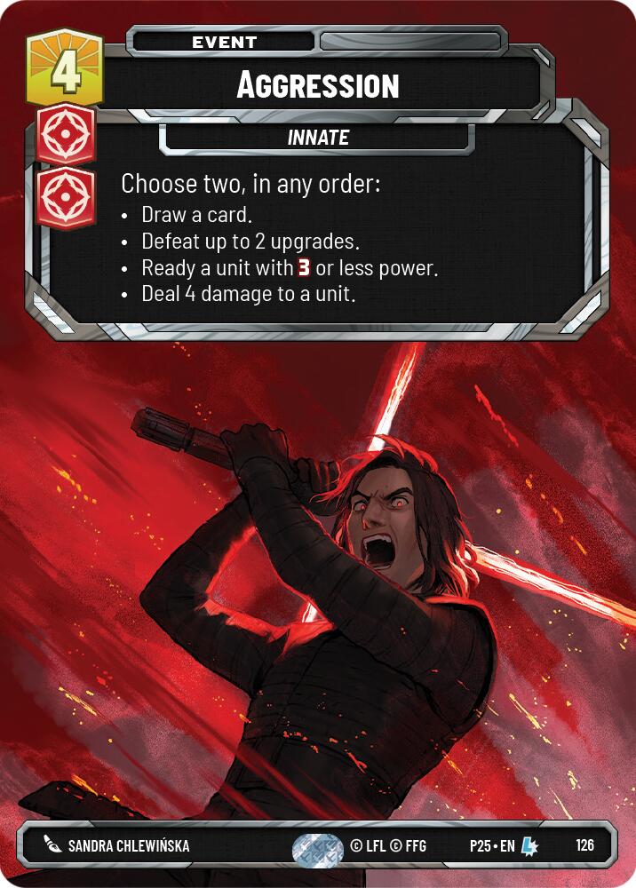 Aggression (126) (126) [Sector and Regional Promos: Season 1] - The Mythic Store | 24h Order Processing