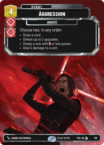 Aggression (126) (126) [Sector and Regional Promos: Season 1] - The Mythic Store | 24h Order Processing