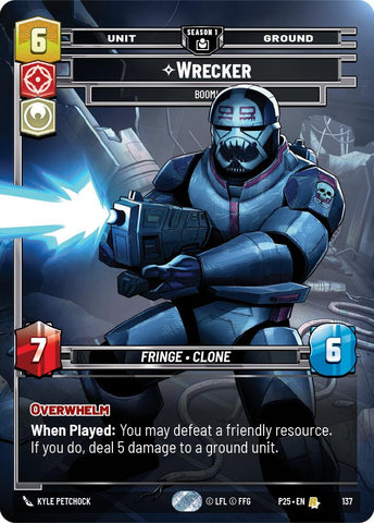 Wrecker - Boom! (137) (137) [Sector and Regional Promos: Season 1] - The Mythic Store | 24h Order Processing