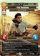Poe Dameron - Quick to Improvise (168) (168) [Sector and Regional Promos: Season 1] - The Mythic Store | 24h Order Processing