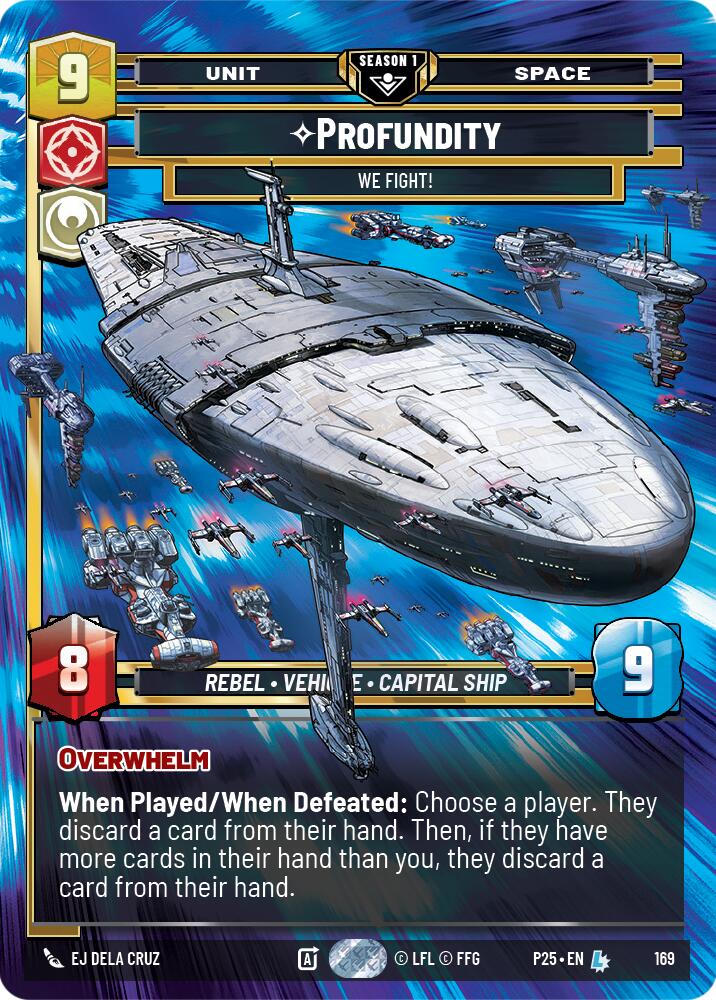 Profundity - We Fight! (169) (169) [Sector and Regional Promos: Season 1] - The Mythic Store | 24h Order Processing