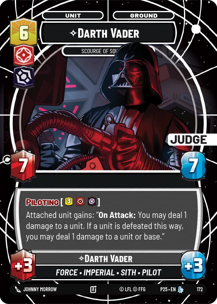 Darth Vader - Scourge of Squadrons (172) (172) [Judge Promos] - The Mythic Store | 24h Order Processing