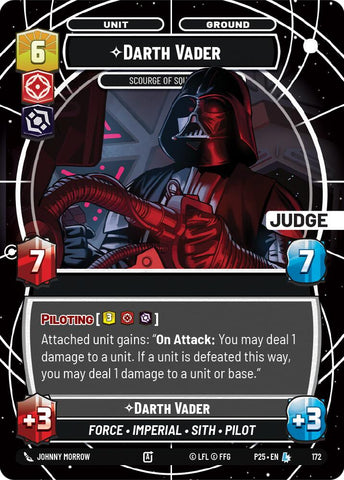 Darth Vader - Scourge of Squadrons (172) (172) [Judge Promos] - The Mythic Store | 24h Order Processing