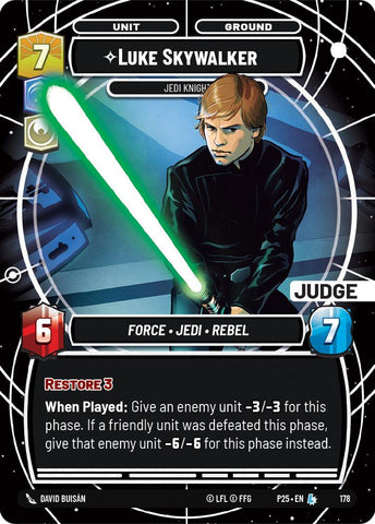 Luke Skywalker - Jedi Knight (174) (174) [Judge Promos] - The Mythic Store | 24h Order Processing