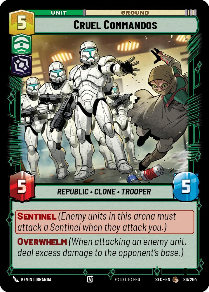 Cruel Commandos (86/264) (86/264) [Secrets of Power] - The Mythic Store | 24h Order Processing