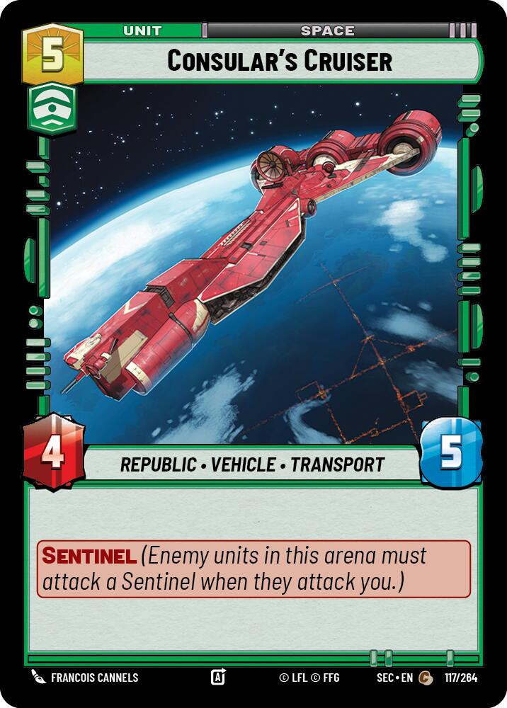 Consular's Cruiser (117/264) (117/264) [Secrets of Power] - The Mythic Store | 24h Order Processing
