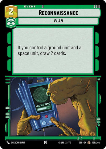 Reconnaissance (125/264) (125/264) [Secrets of Power] - The Mythic Store | 24h Order Processing
