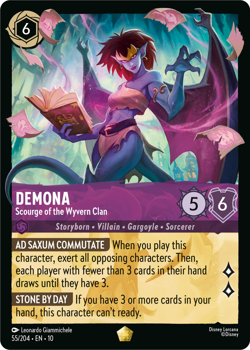 Demona - Scourge of the Wyvern Clan (55/204) [Whispers in the Well] - The Mythic Store | 24h Order Processing