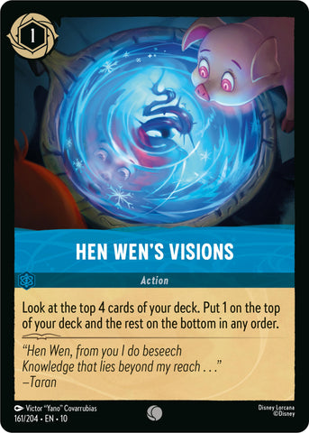 Hen Wen's Visions (161/204) [Whispers in the Well] - The Mythic Store | 24h Order Processing