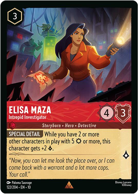 Elisa Maza - Intrepid Investigator (122/204) [Whispers in the Well] - The Mythic Store | 24h Order Processing