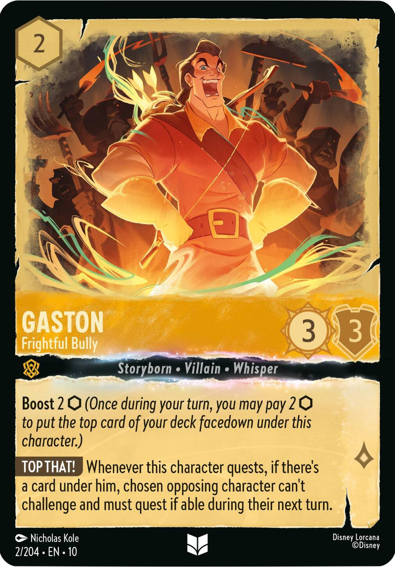 Gaston - Frightful Bully (2/204) [Whispers in the Well] - The Mythic Store | 24h Order Processing
