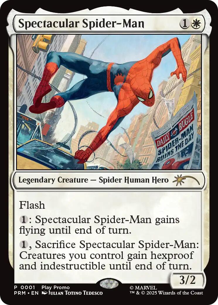 Spectacular Spider-Man [Wizards Play Network 2025] - The Mythic Store | 24h Order Processing