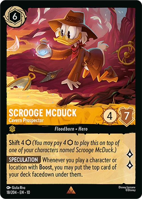 Scrooge McDuck - Cavern Prospector (18/204) [Whispers in the Well] - The Mythic Store | 24h Order Processing