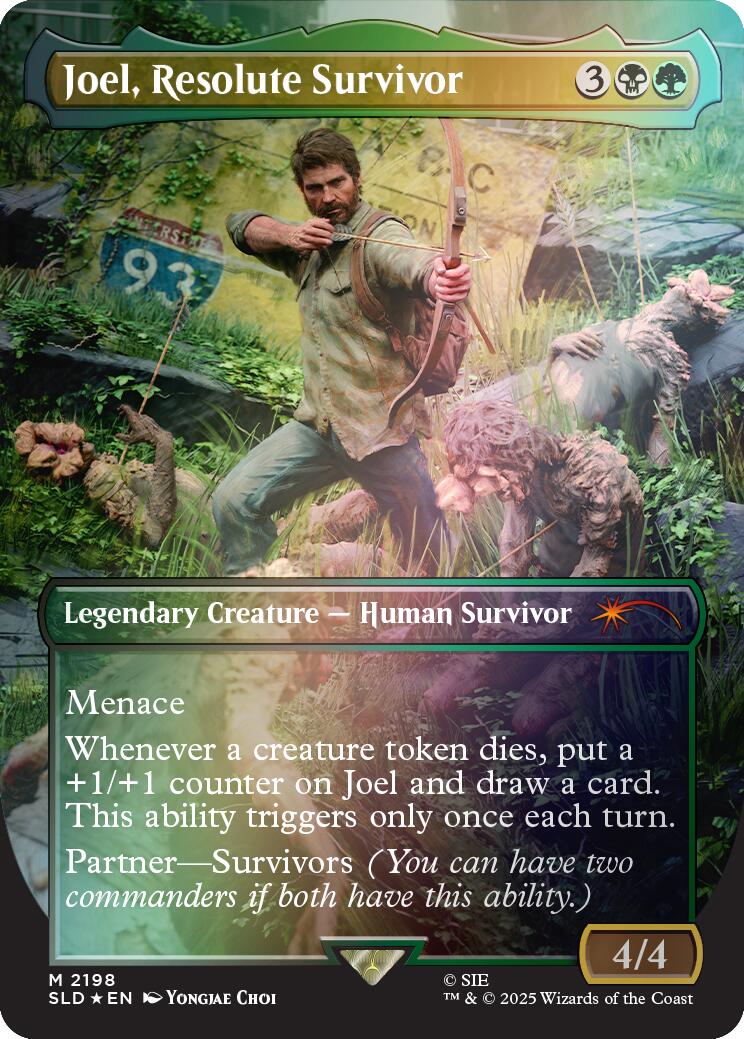 Joel, Resolute Survivor (Rainbow Foil) [Secret Lair Drop Series] - The Mythic Store | 24h Order Processing