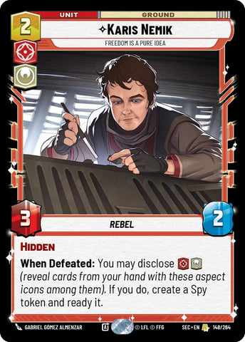 Karis Nemik (148/264) - Freedom is a Pure Idea (148/264) [Secrets of Power] - The Mythic Store | 24h Order Processing