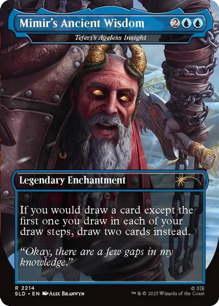 Mimir's Ancient Wisdom - Teferi's Ageless Insight [Secret Lair Drop Series] - The Mythic Store | 24h Order Processing