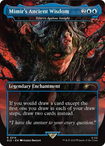 Mimir's Ancient Wisdom - Teferi's Ageless Insight [Secret Lair Drop Series] - The Mythic Store | 24h Order Processing