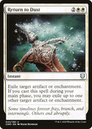 Return to Dust (43) [Commander Legends] - The Mythic Store | 24h Order Processing