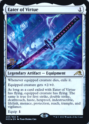 Eater of Virtue [Kamigawa: Neon Dynasty Prerelease Promos] - The Mythic Store | 24h Order Processing