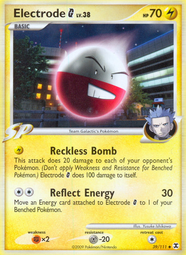 Electrode G (39/111) [Platinum: Rising Rivals] - The Mythic Store | 24h Order Processing
