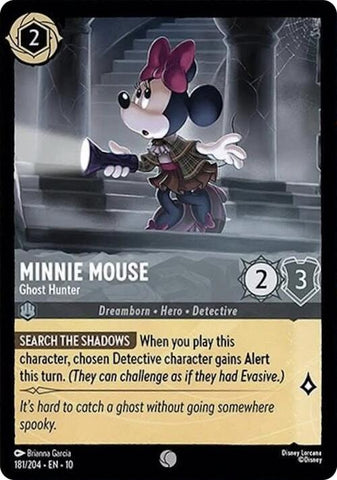 Minnie Mouse - Ghost Hunter (181/204) [Whispers in the Well] - The Mythic Store | 24h Order Processing
