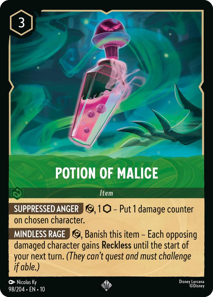Potion of Malice (98/204) [Whispers in the Well] - The Mythic Store | 24h Order Processing