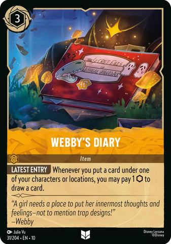 Webby's Diary (31/204) [Whispers in the Well] - The Mythic Store | 24h Order Processing