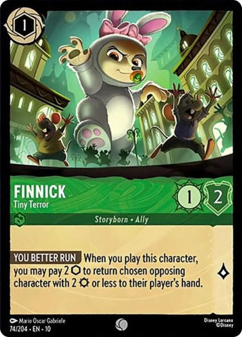 Finnick - Tiny Terror (74/204) [Whispers in the Well] - The Mythic Store | 24h Order Processing