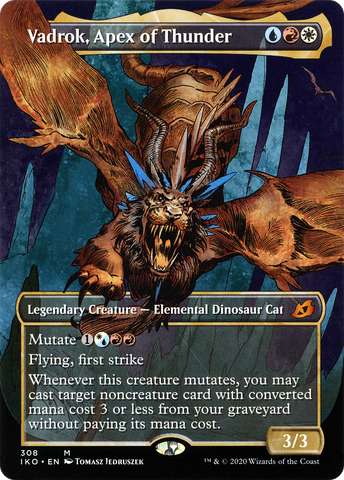 Vadrok, Apex of Thunder (Showcase) [Ikoria: Lair of Behemoths] - The Mythic Store | 24h Order Processing